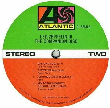 Vinyl Record Led Zeppelin - Led Zeppelin III (Deluxe Edition) (2 LP) - 8