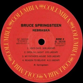 Vinyl Record Bruce Springsteen - The Album Collection Vol 1 1973-1984 (Box Set) - 52