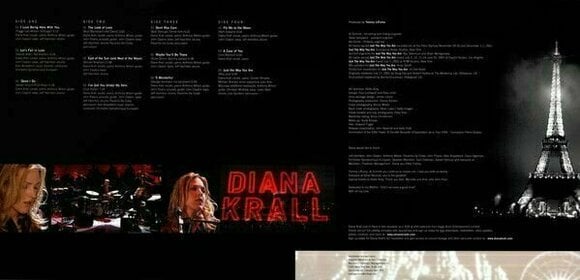 Vinylskiva Diana Krall - Live In Paris (180g) (2 LP) - 3