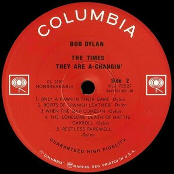 Vinyl Record Bob Dylan - The Original Mono Recordings (Box Set) - 28