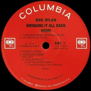 Vinyl Record Bob Dylan - The Original Mono Recordings (Box Set) - 35