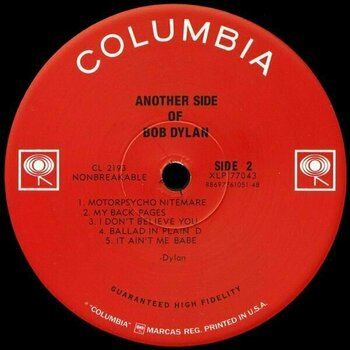 Vinyl Record Bob Dylan - The Original Mono Recordings (Box Set) - 36