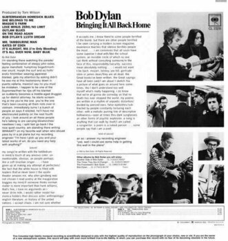 Vinyl Record Bob Dylan - The Original Mono Recordings (Box Set) - 37