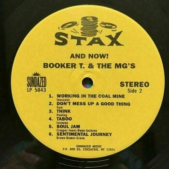 Disque vinyle Booker T. & The MG's - And Now! (LP) - 4