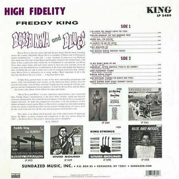 Vinyl Record Freddie King - Bossa Nova and Blues (LP) - 2