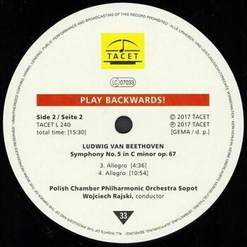 Disque vinyle Beethoven - Symphonies No 5 (LP) - 7