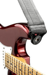 Kytarový pás D'Addario Planet Waves 50BAL Autolock Kytarový pás Metal Grey - 3