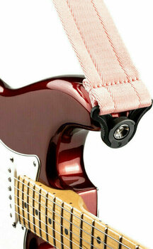 Textile guitar strap D'Addario Planet Waves 50BAL06 Auto Lock New Rose - 4