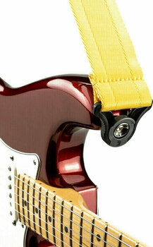 Textilgurte für Gitarren D'Addario Planet Waves 50BAL07 Auto Lock Mellow Yellow - 4