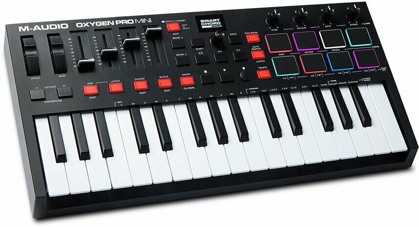 M-Audio Oxygen Pro Mini Master Keyboard - Muziker
