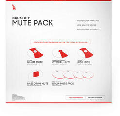 Damping Accessory Evans SOSETROCK SoundOff Mute Set Rock Damping Accessory - 1