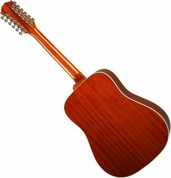 12-string Acoustic-electric Guitar Epiphone Masterbilt Hummingbird 12 Aged Cherry Sunburst - 2