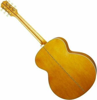 Elektroakustická kytara Jumbo Epiphone Masterbilt J-200 Aged Natural Antique - 2