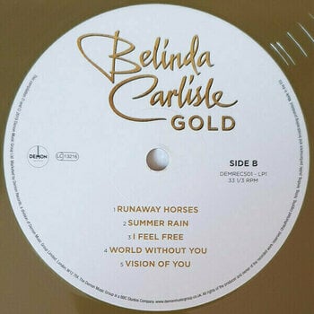 Disco de vinilo Belinda Carlisle - Gold (Gold Coloured) (2 LP) - 3