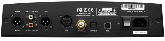 Interface Hi-Fi DAC et ADC Aune S6 Pro Argent - 3