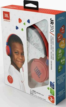 Slušalke za otroke JBL JR310 Rdeča - 5