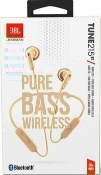 Écouteurs intra-auriculaires sans fil JBL Tune 215 BT Champagne Gold Écouteurs intra-auriculaires sans fil - 6