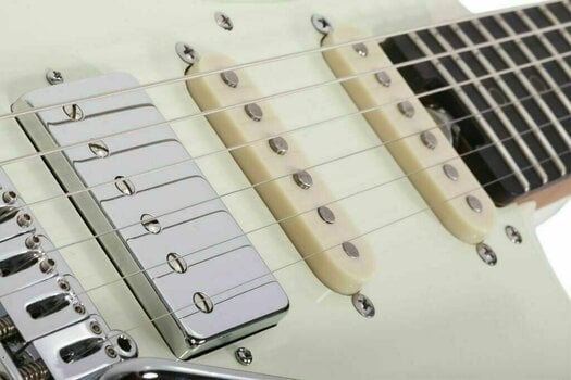 Elektrische gitaar Schecter Nick Johnston HSS Atomic Snow - 4