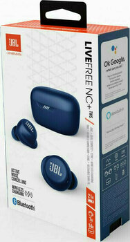 Wireless In-ear headphones JBL LIVE Free NC+ TWS Blue Wireless In-ear headphones - 7