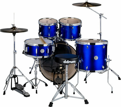 Zestaw perkusji akustycznej DDRUM D2 Blue Sparkle - 2