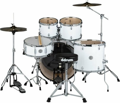 Akustická bicí souprava DDRUM D2 White Gloss - 2
