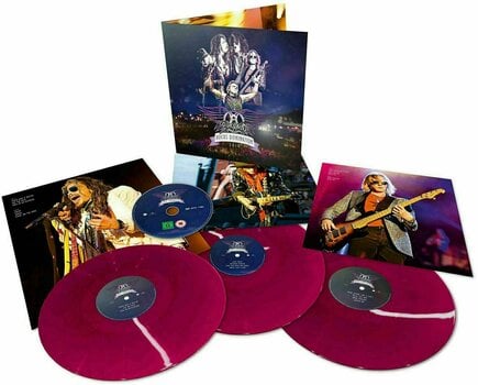 Vinyl Record Aerosmith - Rocks Donington 2014 (Coloured) (3 LP + CD) - 2