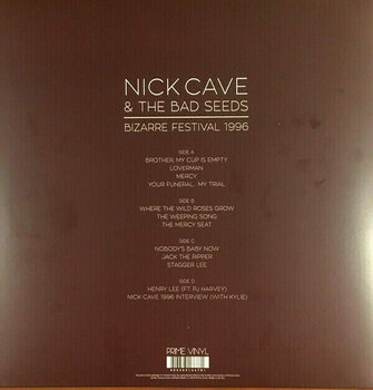 LP ploča Nick Cave & The Bad Seeds - Bizarre Festival 1996 (Red Coloured) (Limited Edition) (LP) - 8