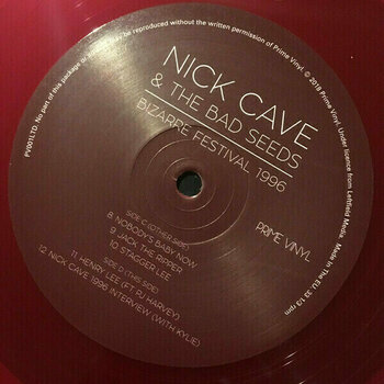 LP ploča Nick Cave & The Bad Seeds - Bizarre Festival 1996 (Red Coloured) (Limited Edition) (LP) - 5