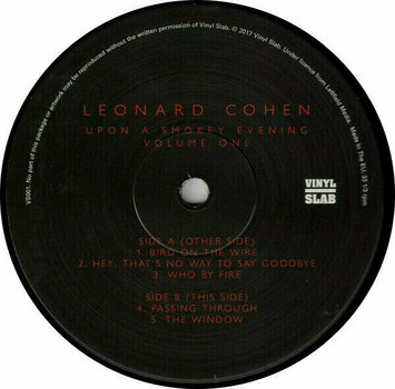 Disco de vinilo Leonard Cohen - Upon A Smokey Evening Vol.1 (2 LP) - 3