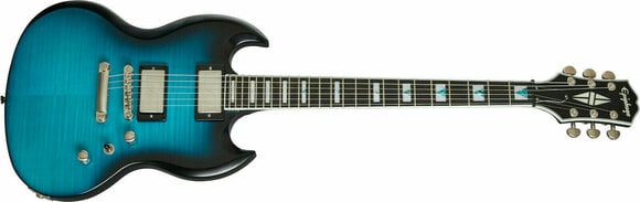 Guitarra elétrica Epiphone SG Prophecy Blue Tiger Aged Gloss - 2