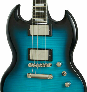Elektromos gitár Epiphone SG Prophecy Blue Tiger Aged Gloss - 3