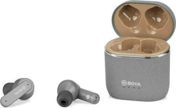 True Wireless In-ear BOYA BY-AP4 Siva - 5