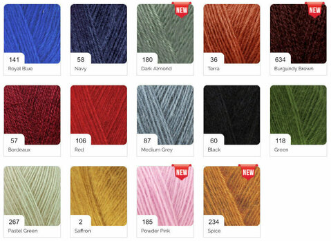 Fios para tricotar Alize Angora Gold 118 Green - 6