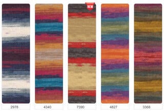 Fire de tricotat Alize Burcum Batik 4428 Fire de tricotat - 3