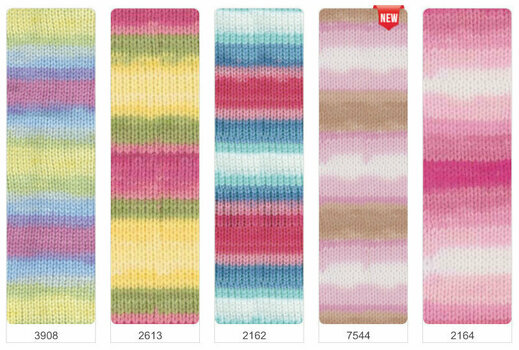 Pletací příze Alize Burcum Bebe Batik 7104 Pletací příze - 5