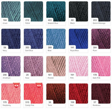 Fios para tricotar Alize Burcum Klasik 57 - 3