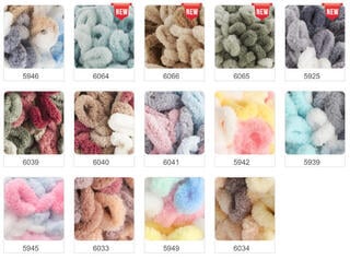 Hilo de tejer Alize Puffy Fine Color 5939 Hilo de tejer - 1