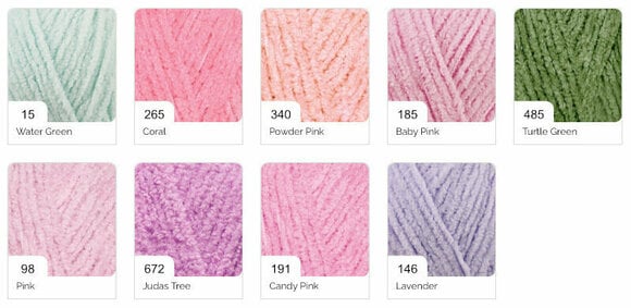 Fios para tricotar Alize Softy 416 - 3