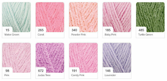 Fios para tricotar Alize Softy 191 - 3