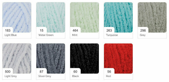 Fios para tricotar Alize Softy Plus 374 - 3
