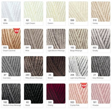 Fios para tricotar Alize Superlana Maxi 204 - 4