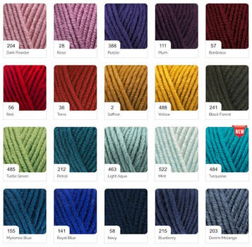 Knitting Yarn Alize Superlana Maxi 204 - 5