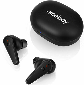 True Wireless In-ear Niceboy HIVE Pins 2 ANC Μαύρο - 4
