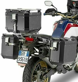 Motorcycle Top Case / Bag Givi Trekker Outback 42 Black Line Monokey - 3