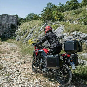 Bauletto moto / Valigia moto Givi Trekker Outback 58 Black Line Monokey - 11