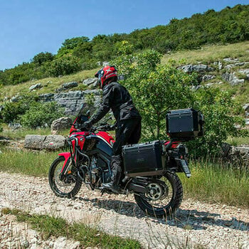 Bauletto moto / Valigia moto Givi Trekker Outback 58 Black Line Monokey - 9