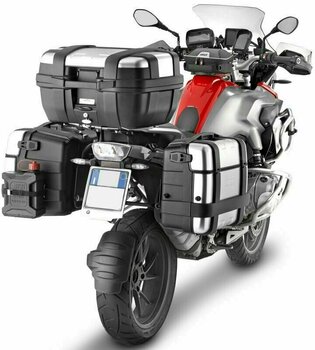 Motorrad Satteltasche / Packtasche Givi Trekker 33 Silver Monokey 33 L - 6