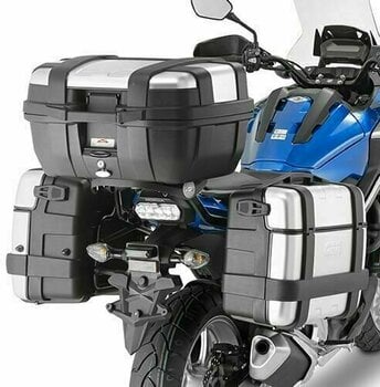 Motorrad Satteltasche / Packtasche Givi Trekker 33 Silver Monokey 33 L - 7