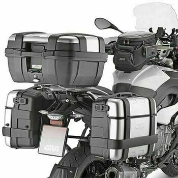 Moto torba / Moto kovček Givi Trekker 52 Silver Monokey - 4