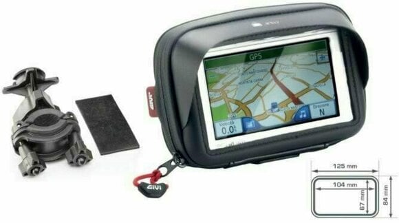Βάσεις / Θήκες για Μηχανή Givi S952B Universal GPS-Smartphone Holder - 2